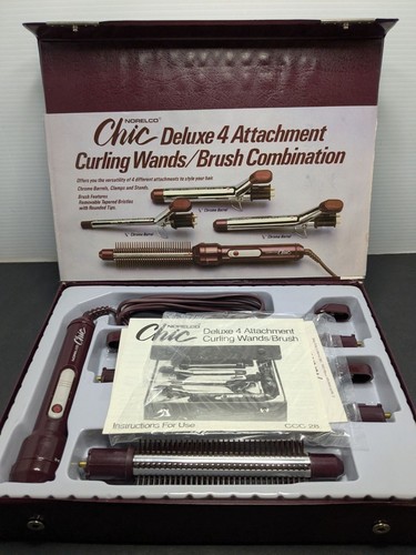 Vtg norelco chic deluxe 4 - vtg.,